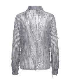 Dames blouse zilver