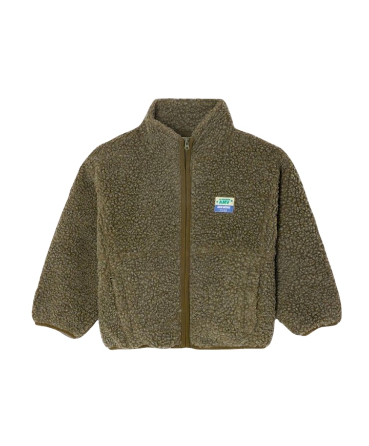 Uniseks jas groen