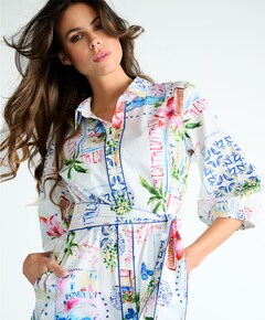 Dames jurk multicolor