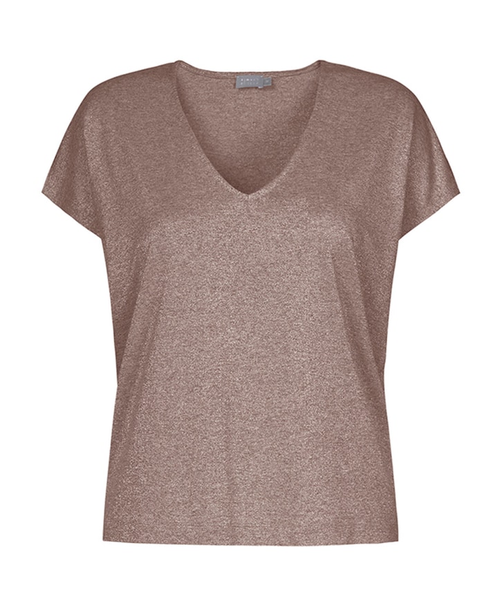 Dames top beige