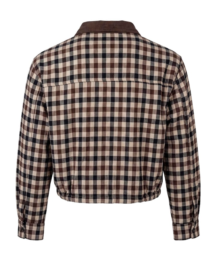 Dames blouse bruin