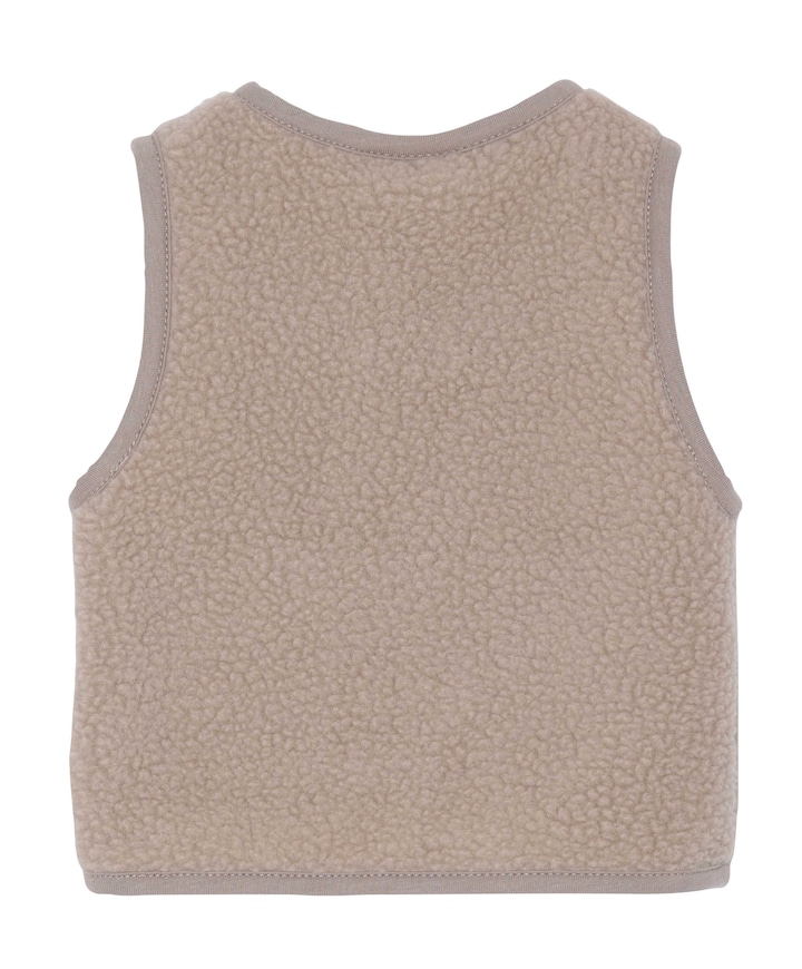 Jongens gilet beige