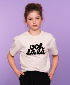 Meisjes T-shirt beige