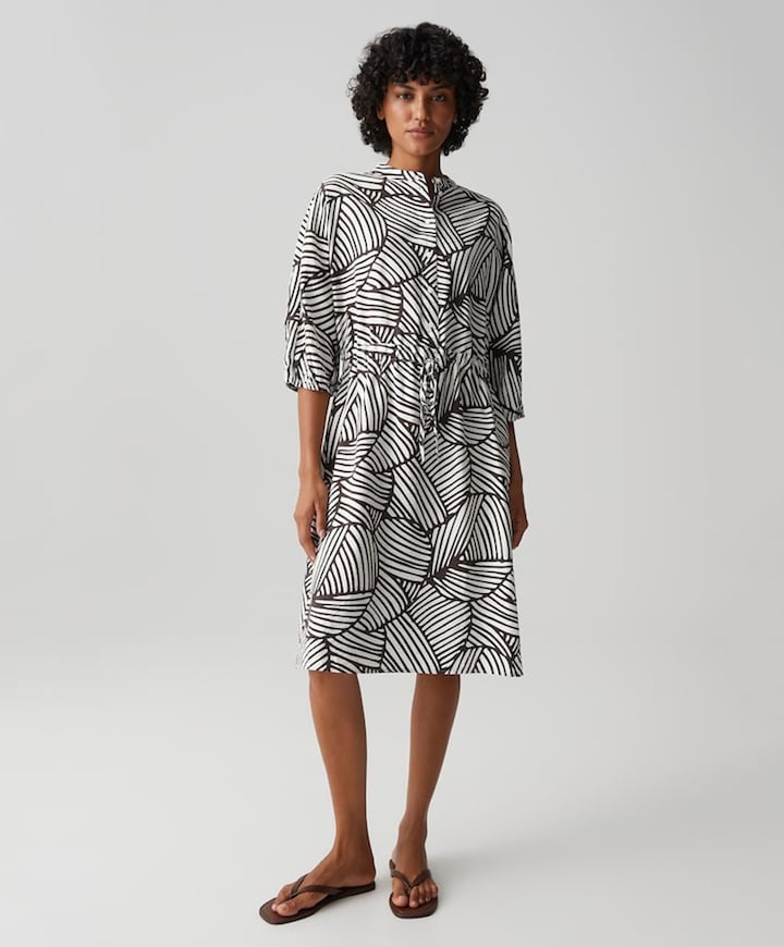 Dames jurk beige