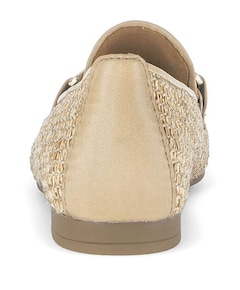 dames loafers beige