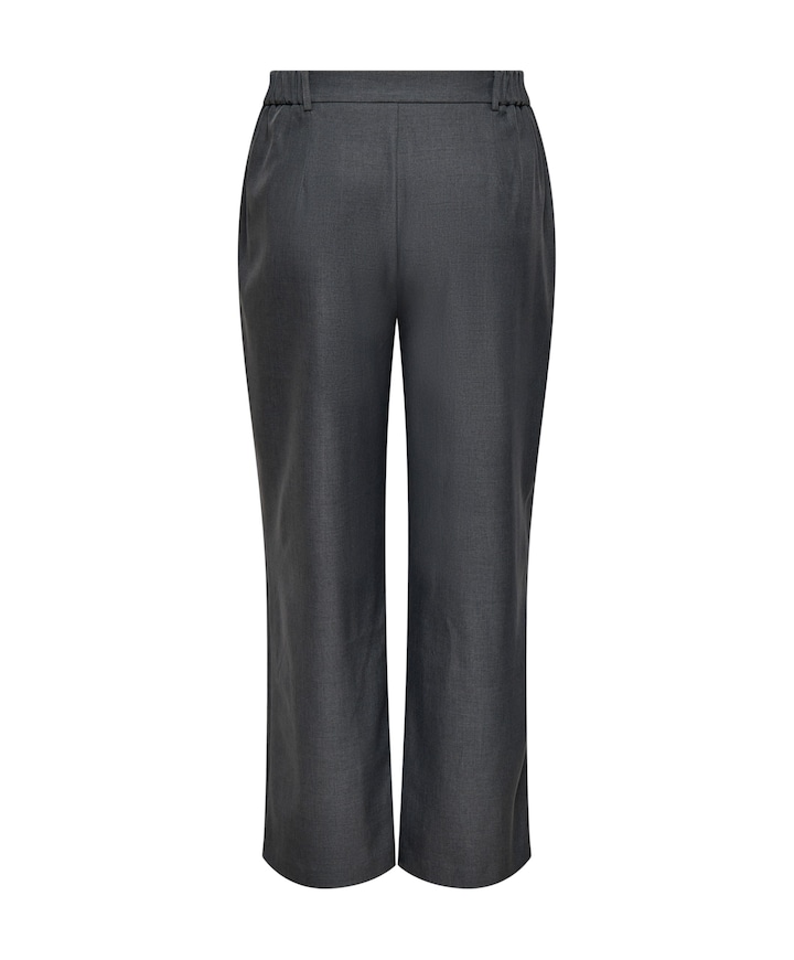 CARLINDA HW STR MEL TLR dames broek grijs
