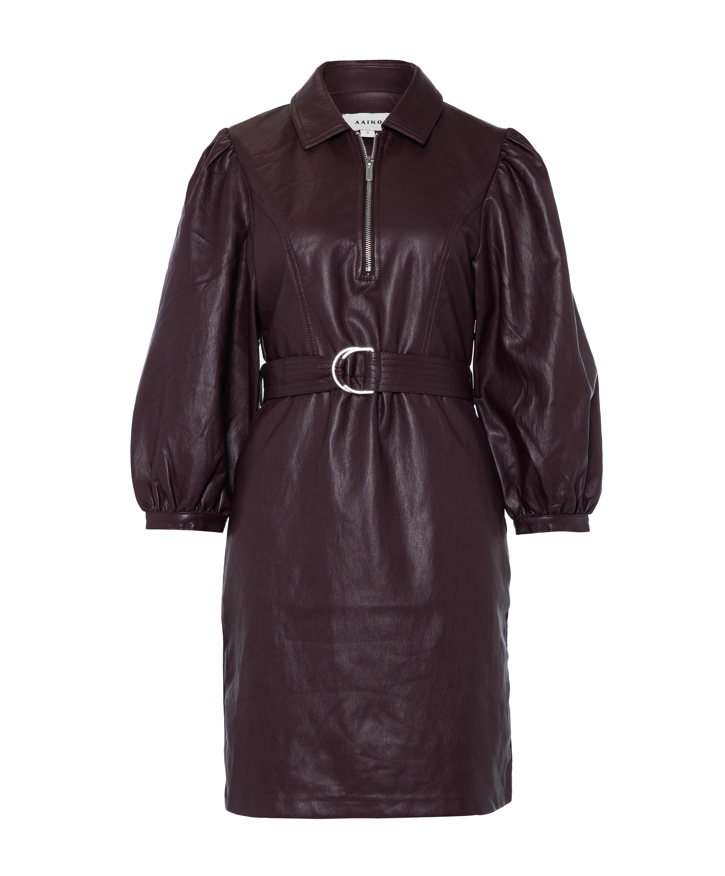 Dames jurk bordeaux