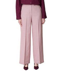 VIKEEP HW WIDE TAILORED PANTS dames broek roze