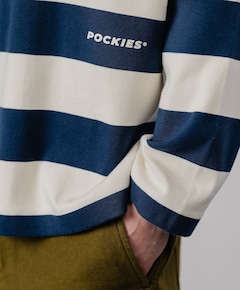 Heren polo blauw