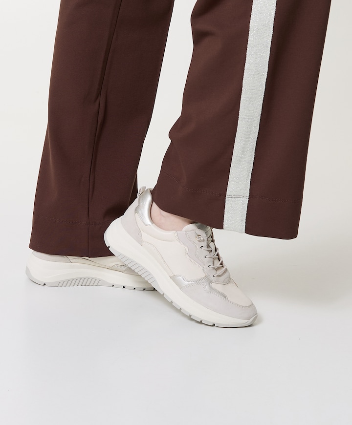 Women Lace-up dames sneakers grijs