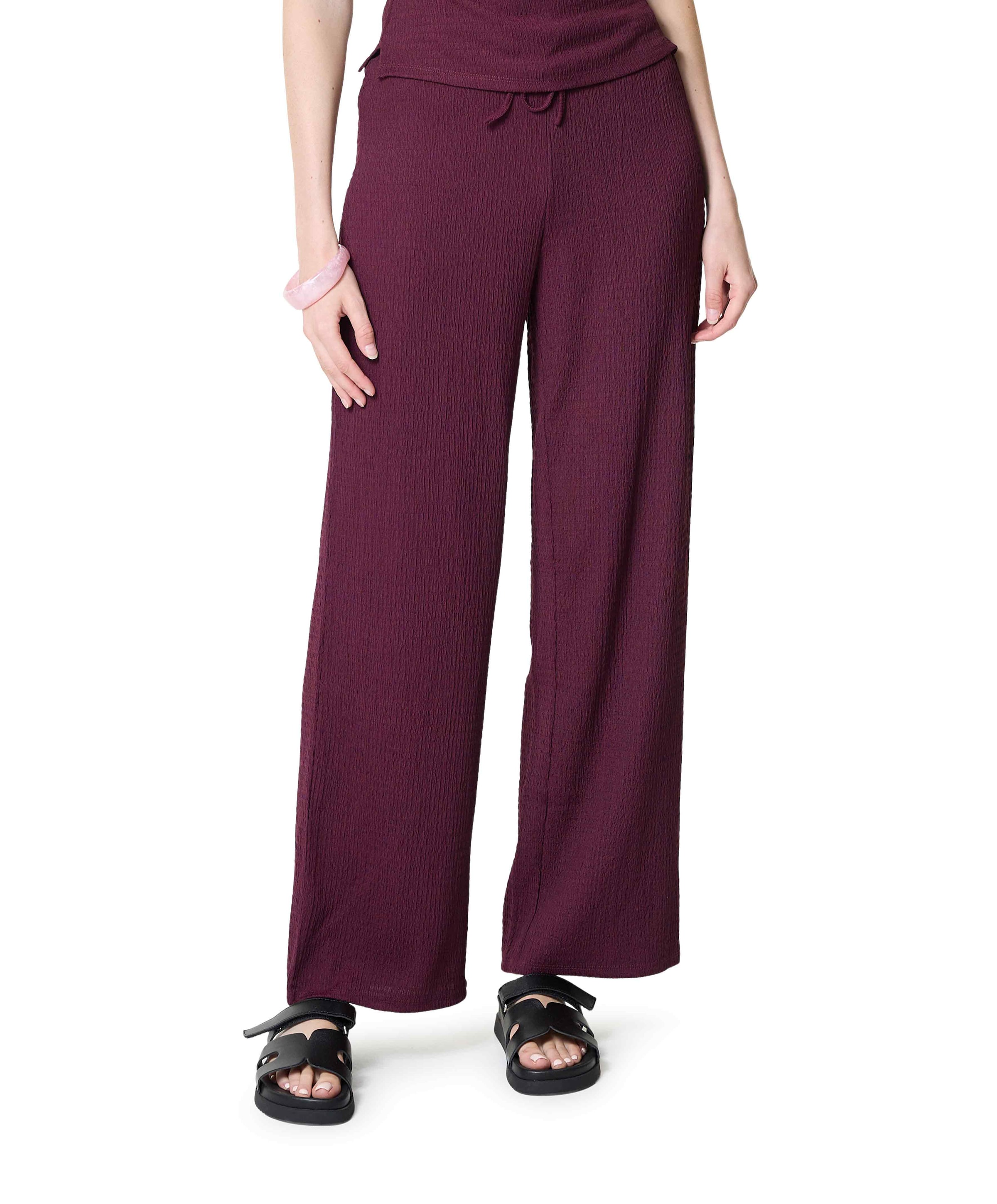 ONLDEBBIE LOOSE CC JRS dames broek rood