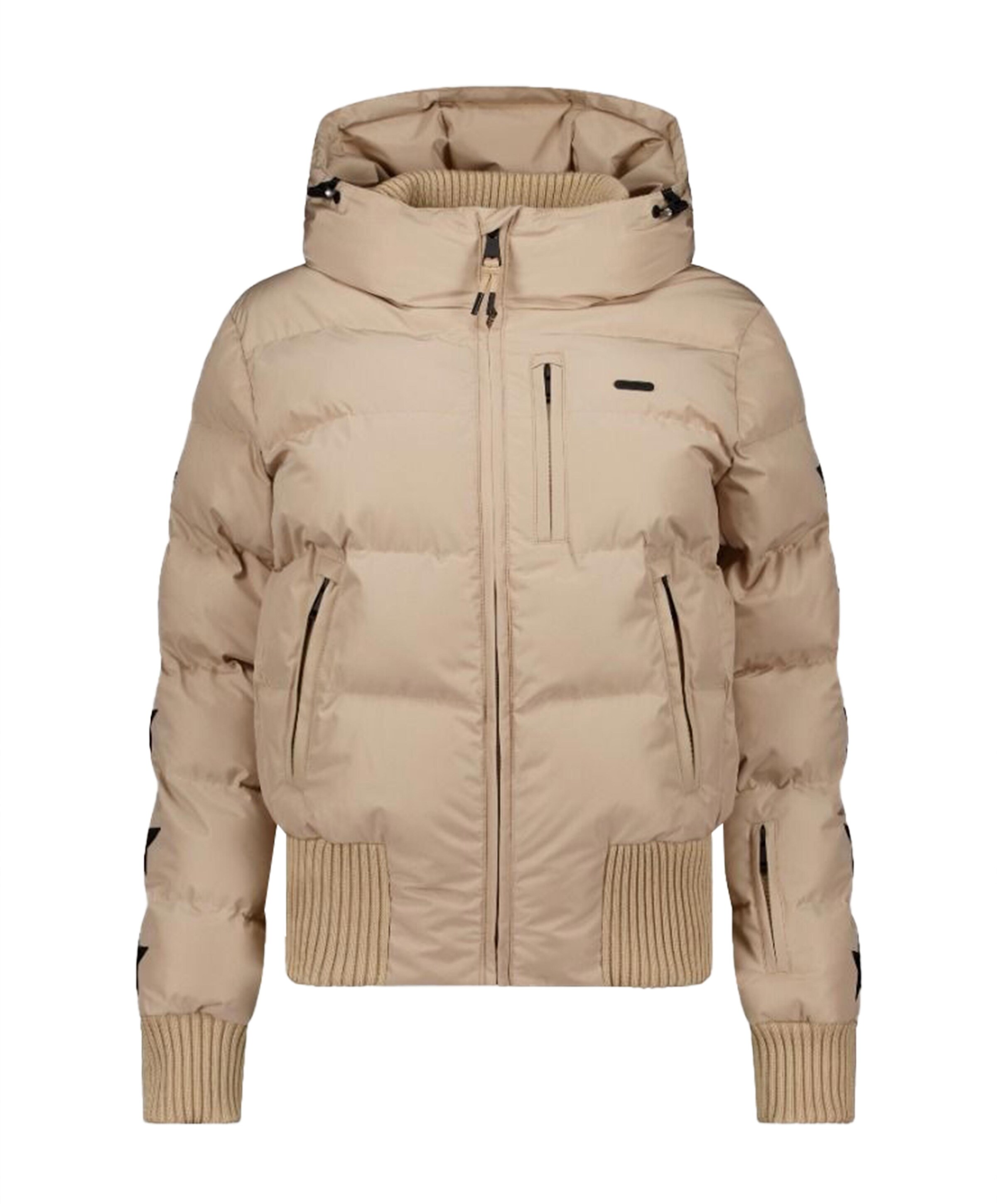 Dames ski-jas beige