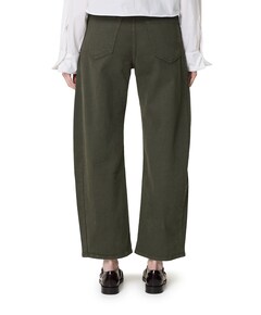 The Half Pipe Flood dames jeans groen