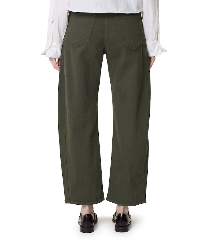 The Half Pipe Flood dames jeans groen