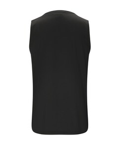 Heren singlet zwart