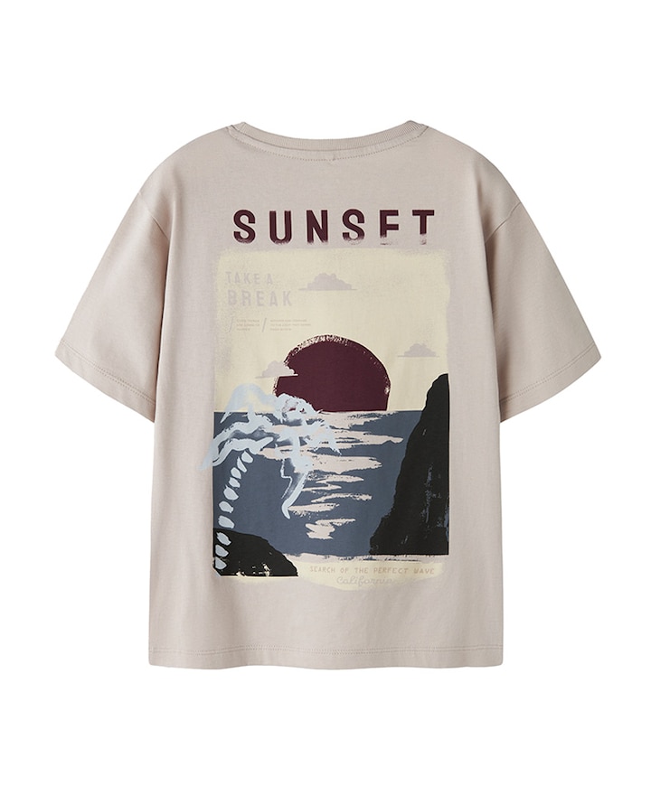 Jongens t-shirt grijs