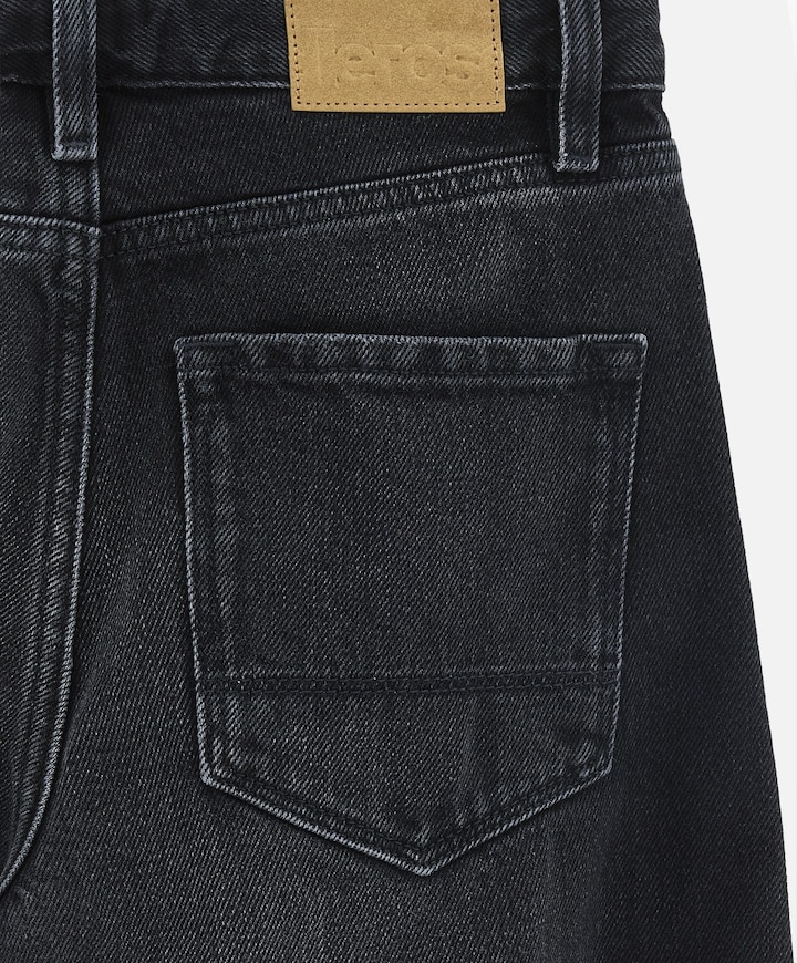 WANDA61 meisjes jeans zwart