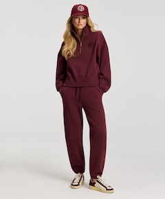 Sofia Jogger dames trainingsbroek bordeaux
