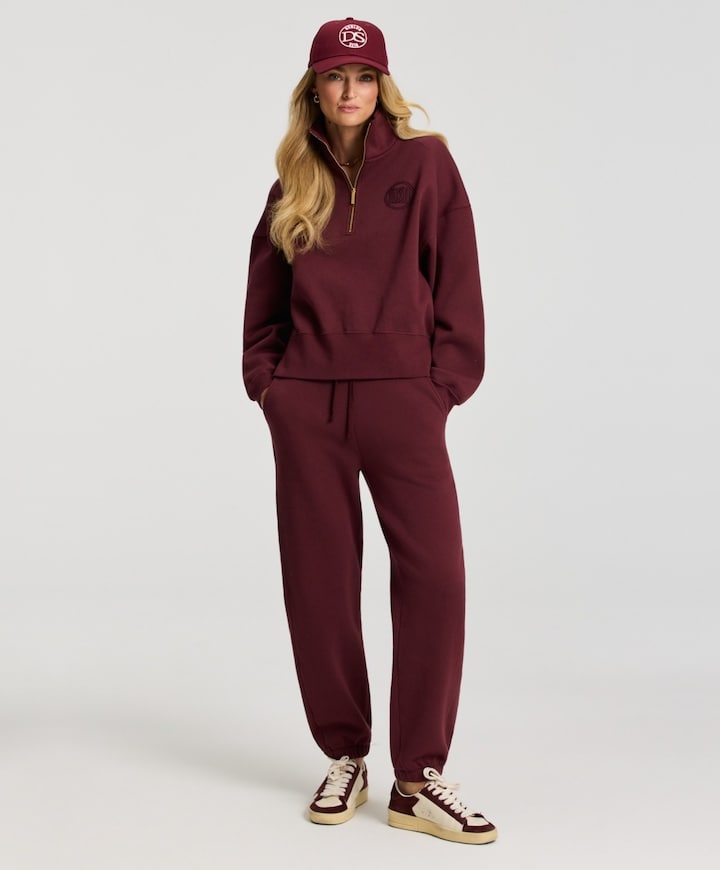 Sofia Jogger dames trainingsbroek bordeaux