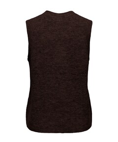 Dames gilet bruin