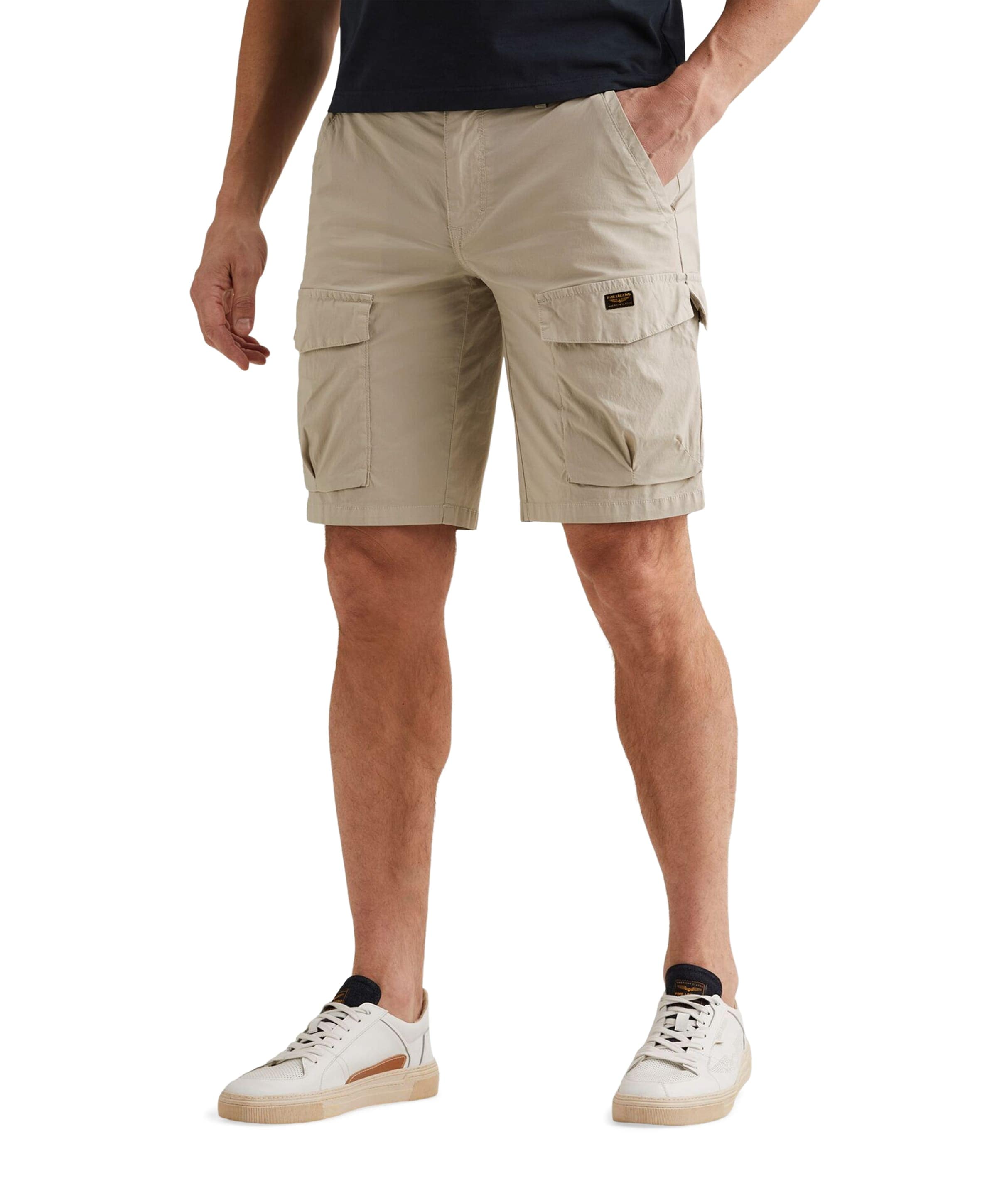 HAWKDOWN SHORTS TECHNICAL NYLON heren korte broek beige