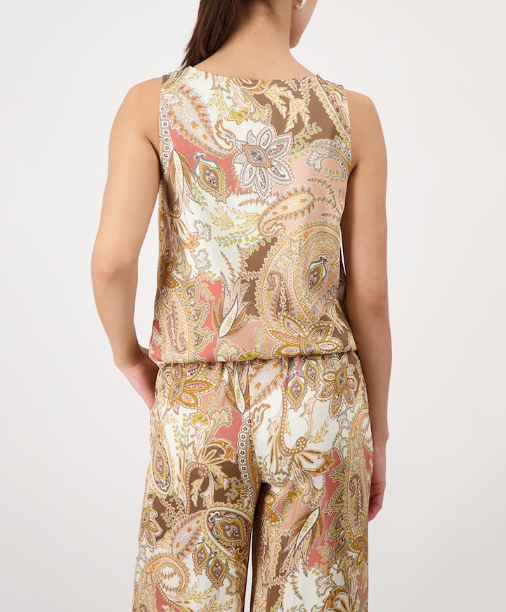 Dames top beige