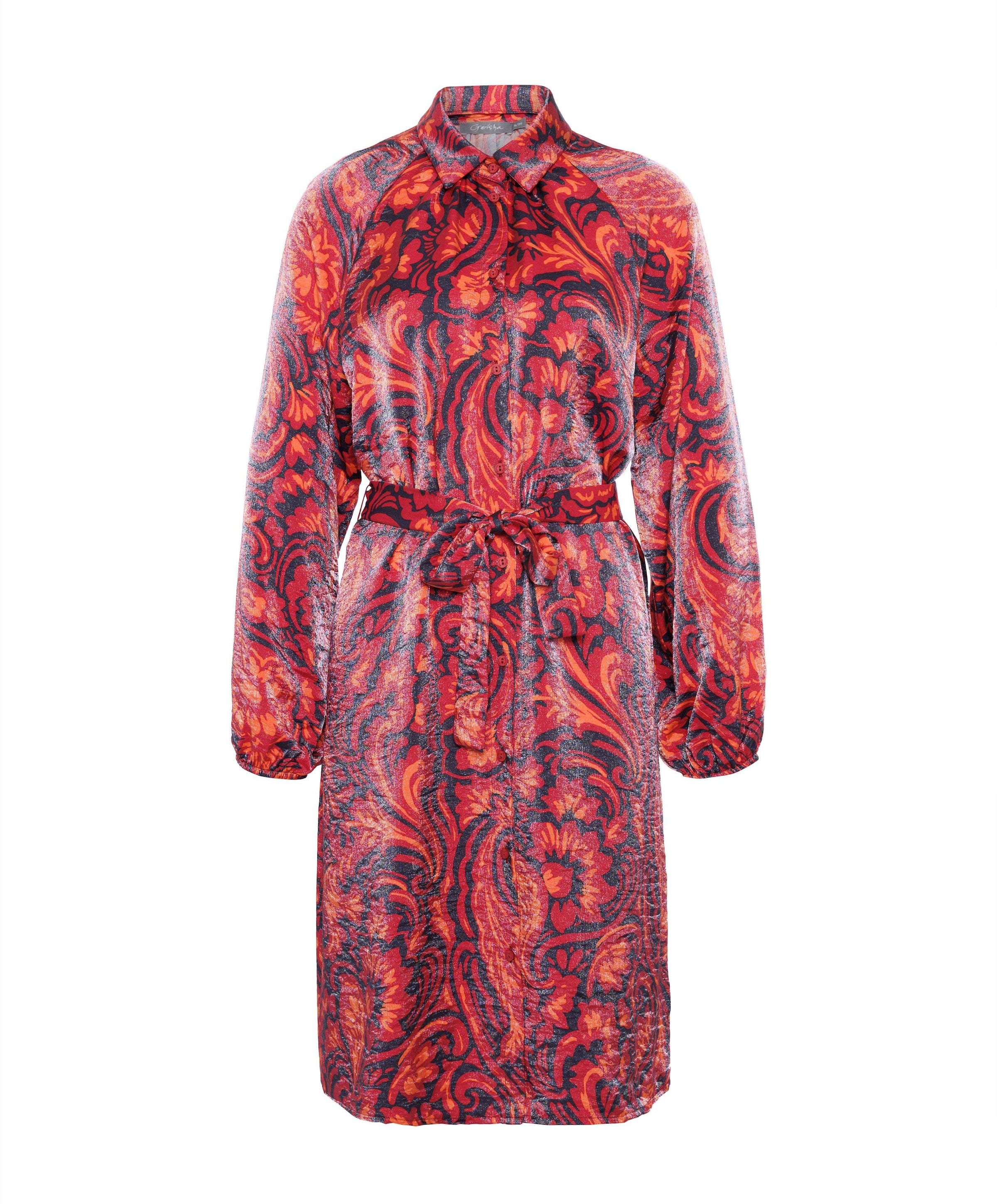 Dames jurk blauw