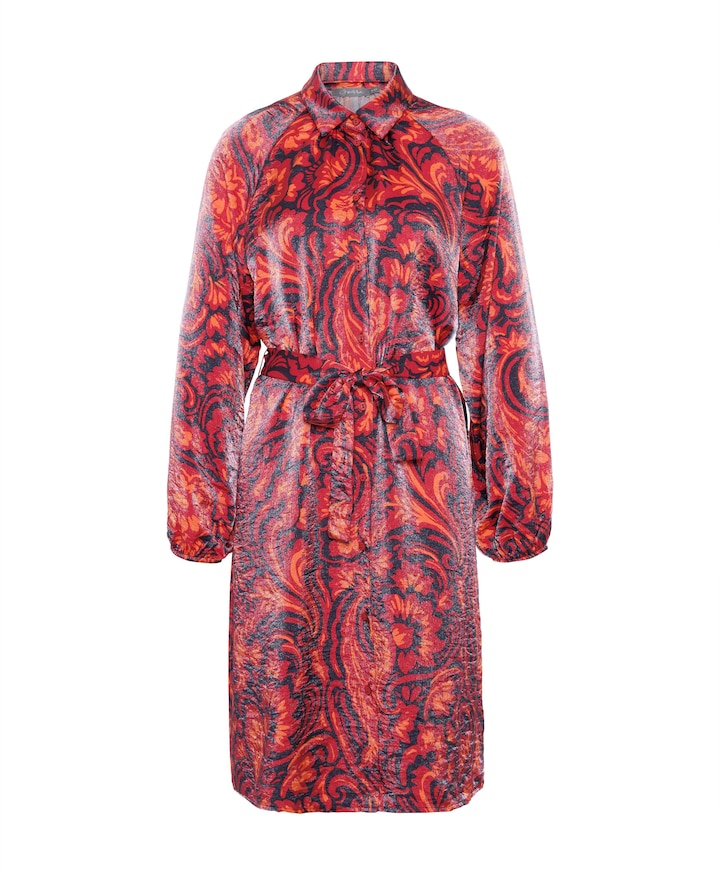 Dames jurk blauw