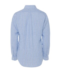Overhemd lange mouw blauw