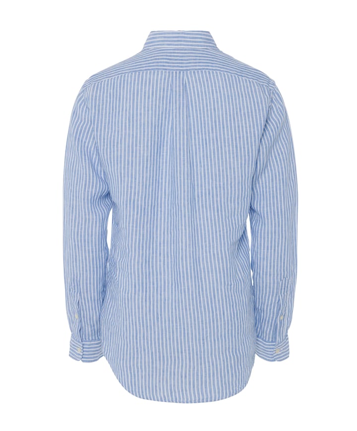 Overhemd lange mouw blauw