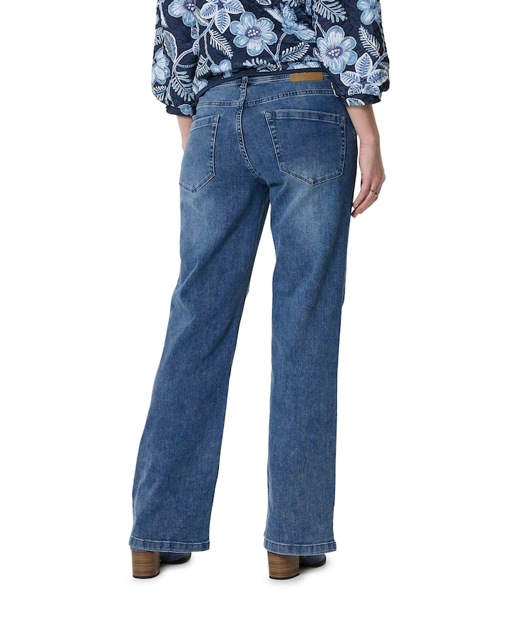 Colette 5-pocket stone used dames jeans blauw
