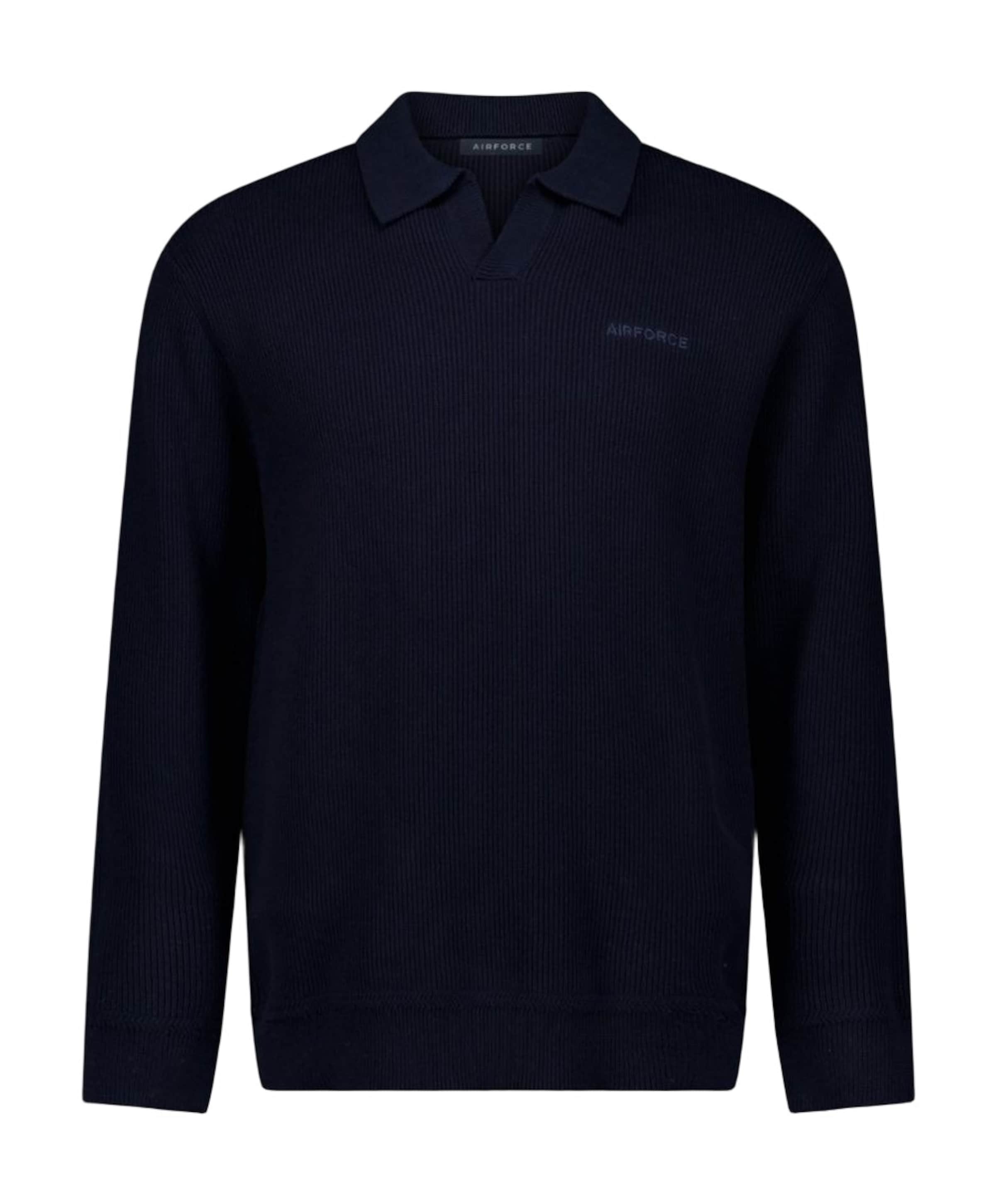 Heren polo blauw