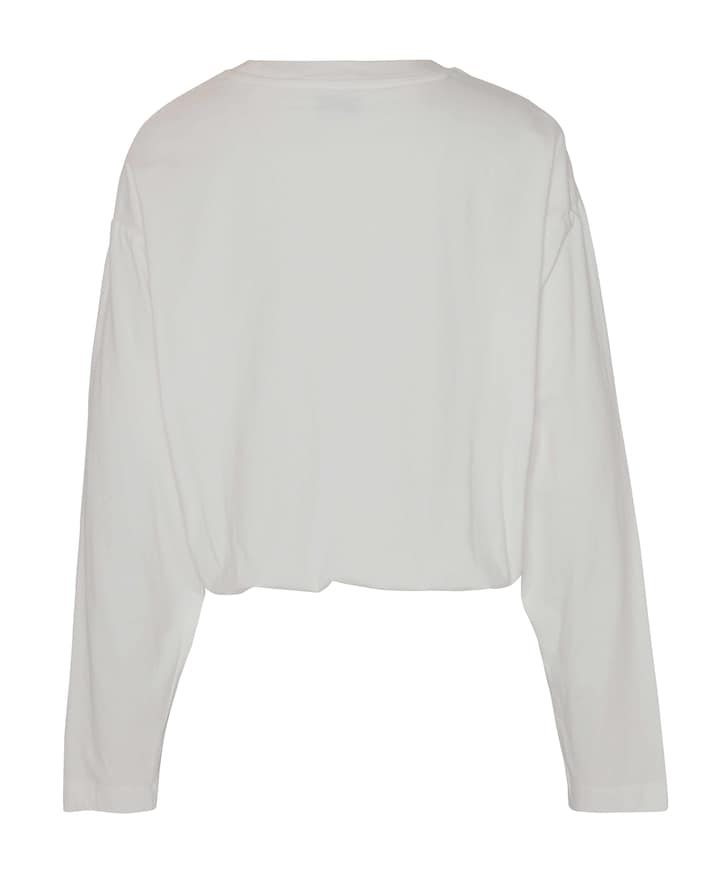 Dames longsleeve ecru