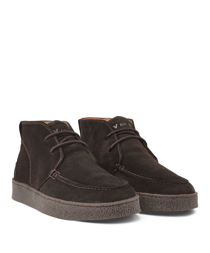 Zane David heren veterboots bruin