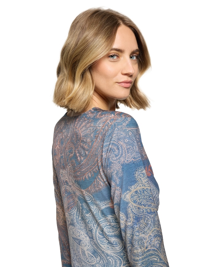 Dames jurk blauw