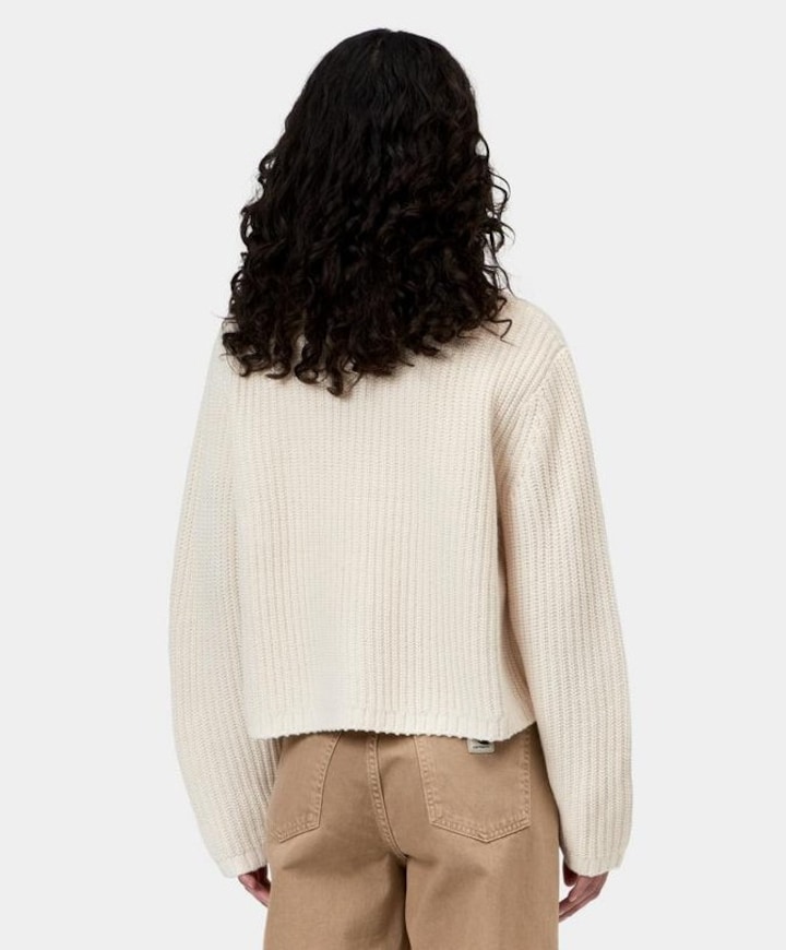 Dames sweater ecru