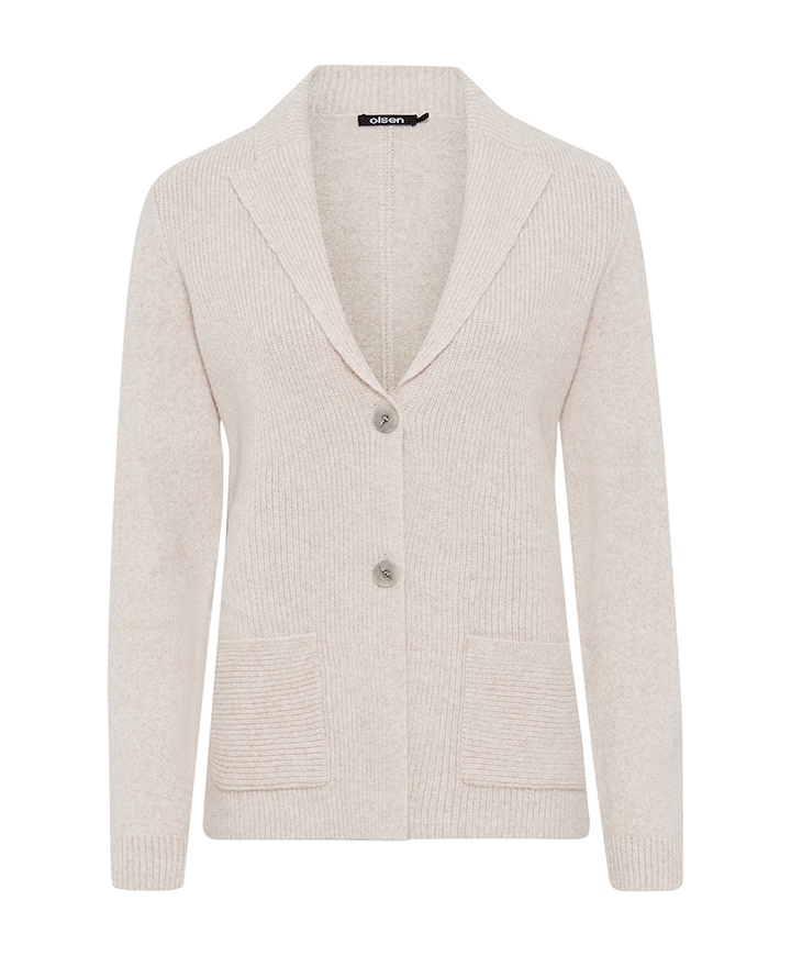 Dames vest beige