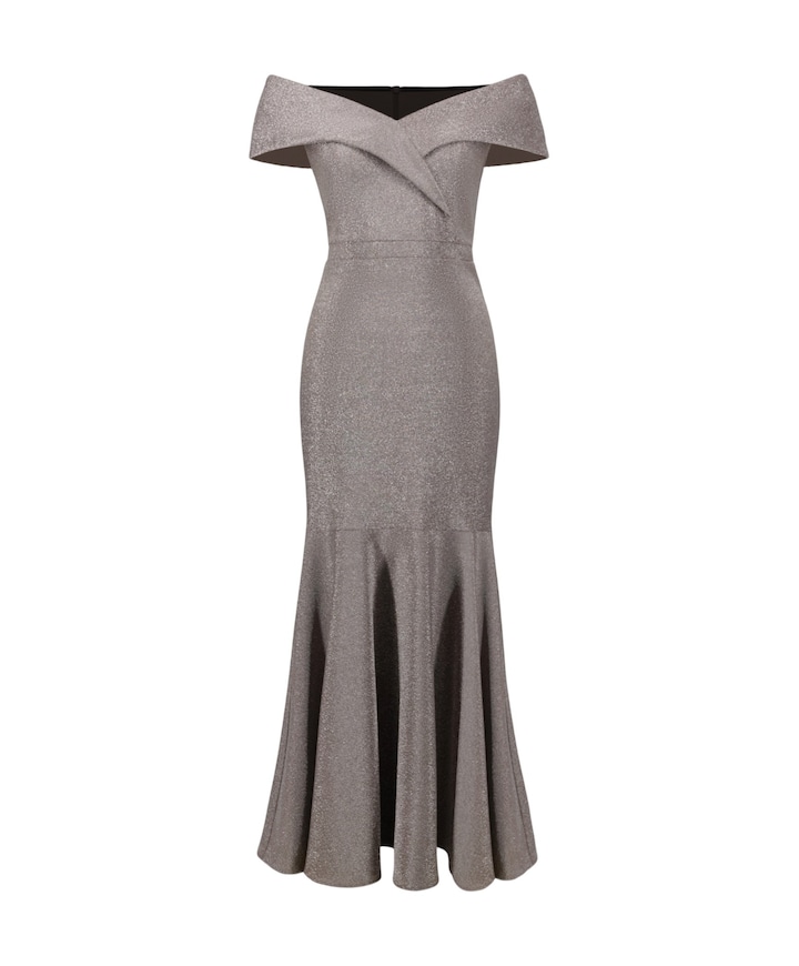 Dames jurk grijs