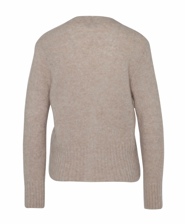 Dames vest beige