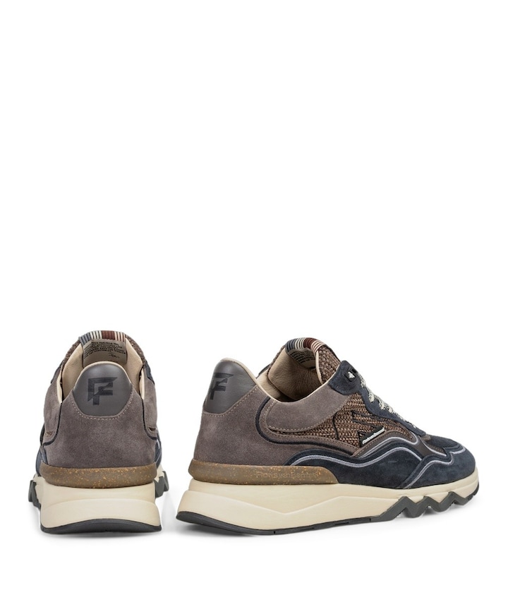heren veterschoenen blauw