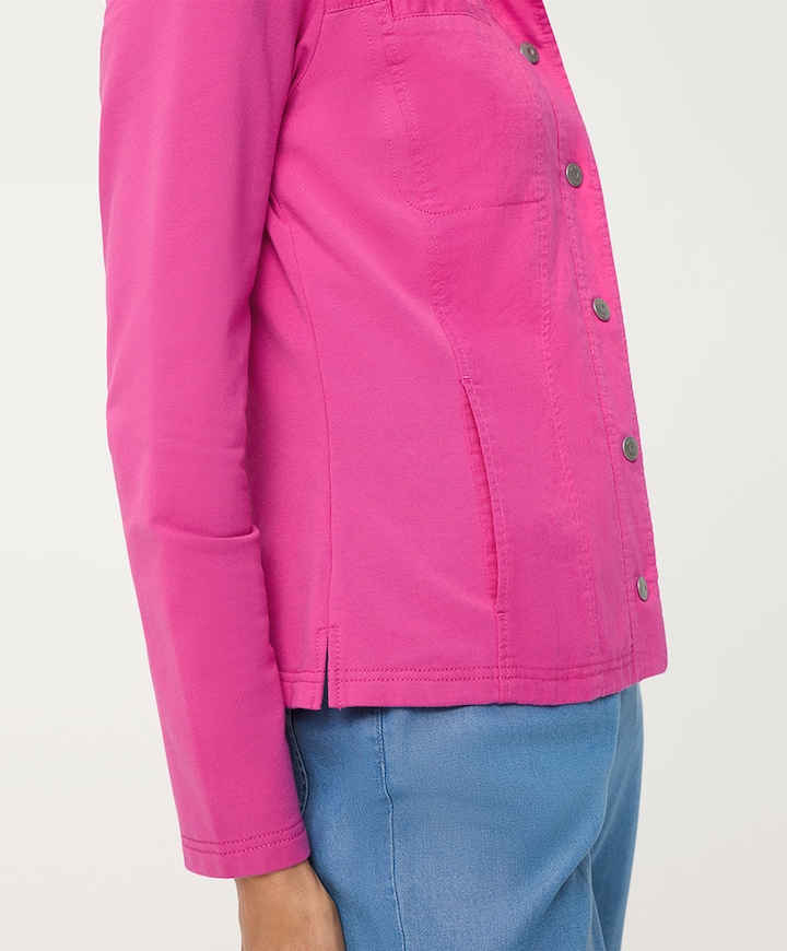 Dames jas roze