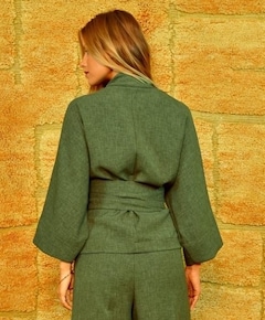 Dames blouse groen