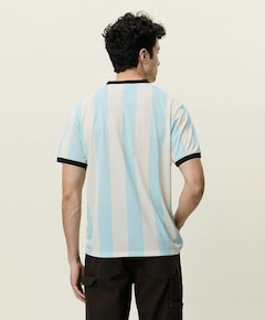 Heren T-shirt blauw