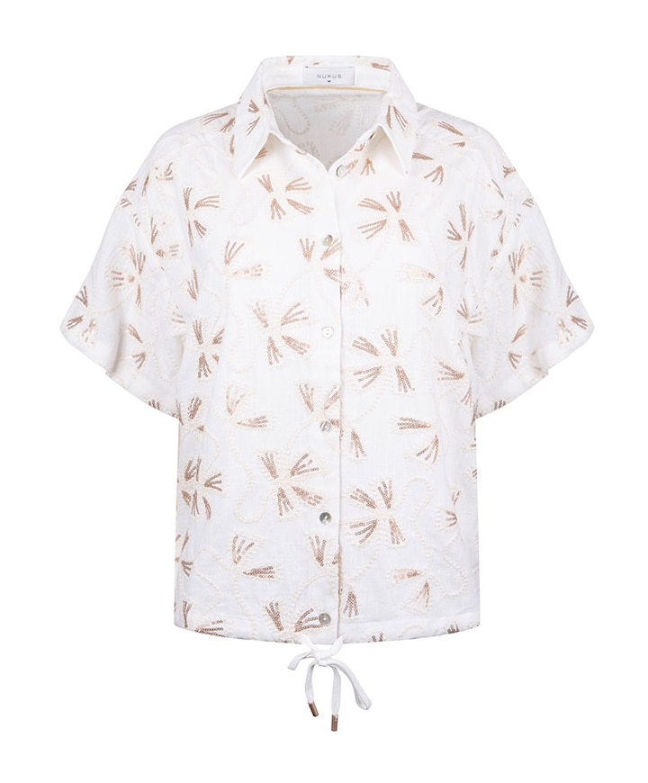 Dames blouse ecru