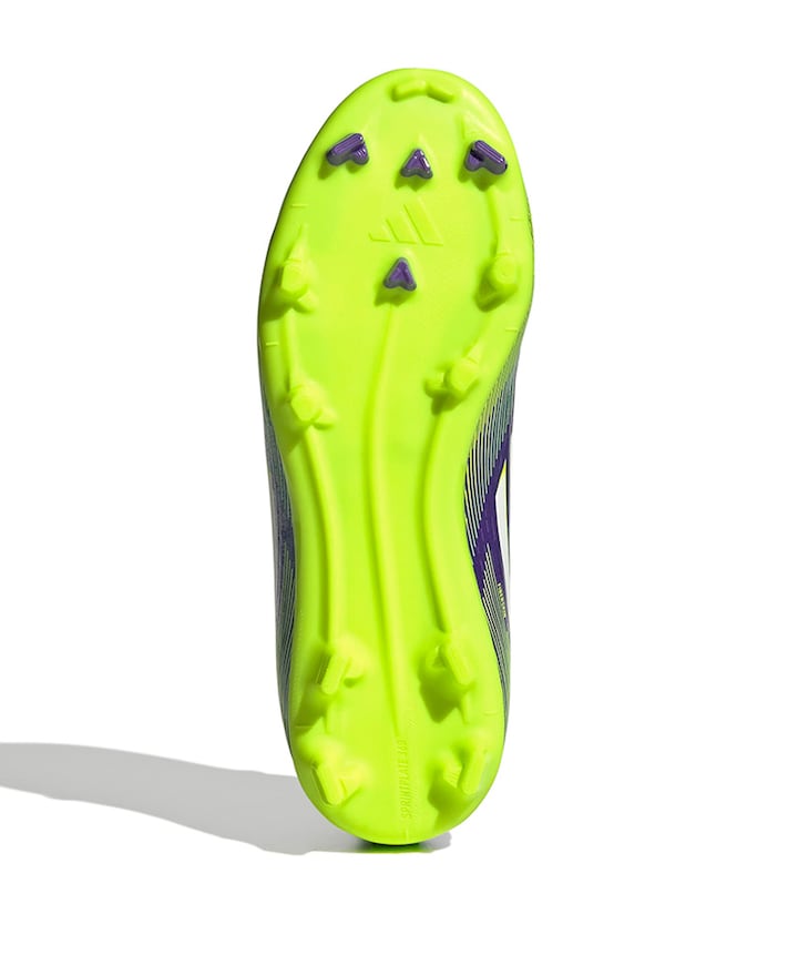 F50 League Fg/mg Mid J voetbalschoenen paars