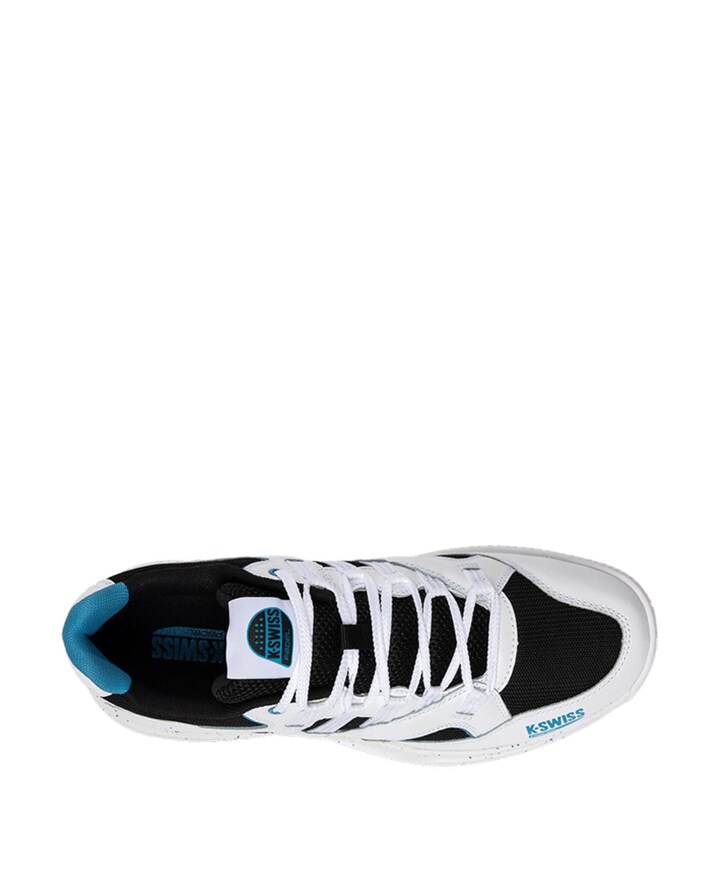 KS TFW TURA TEAM PADEL-WHITE/BLACK/BLUE MOON tennisschoenen wit