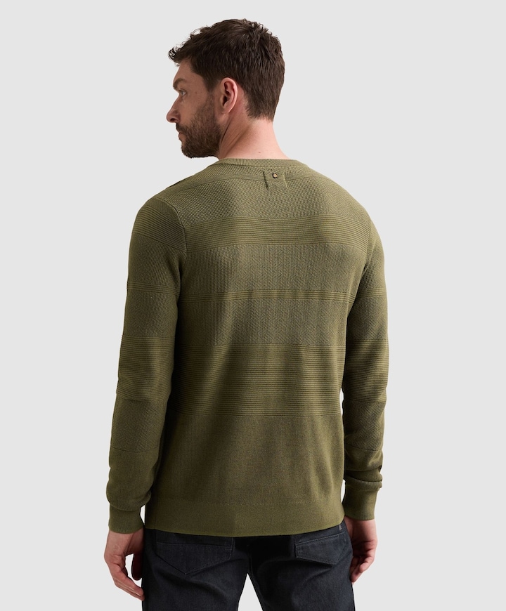 Heren trui groen