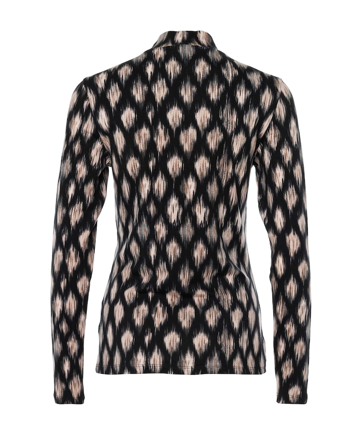 Dames longsleeve zwart