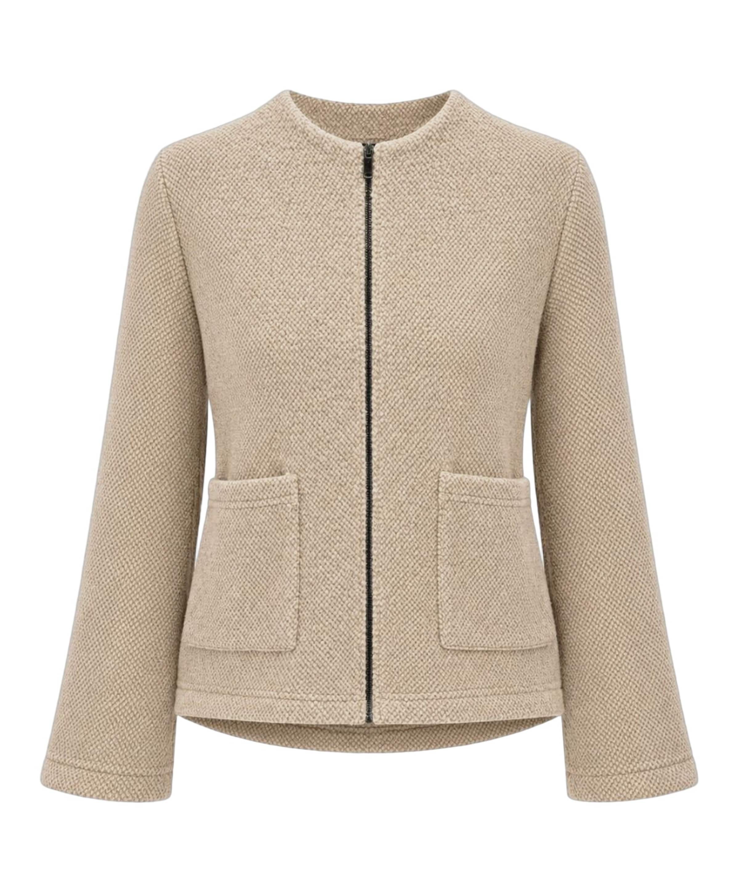 Dames jas beige