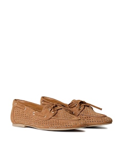 dames loafers bruin
